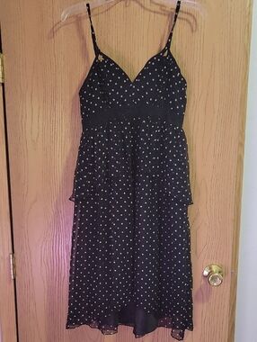 Polka Dot Tiered Dress